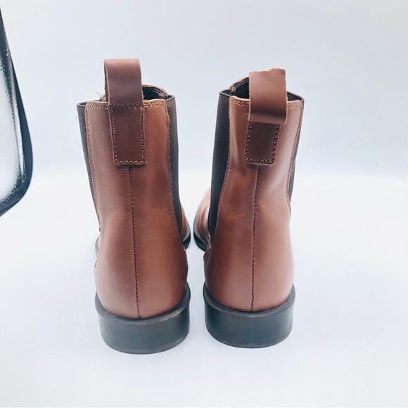 ASOS women’s‎ Brown leather ankle boots, size UK 4 US 6 - Picture 4 of 9